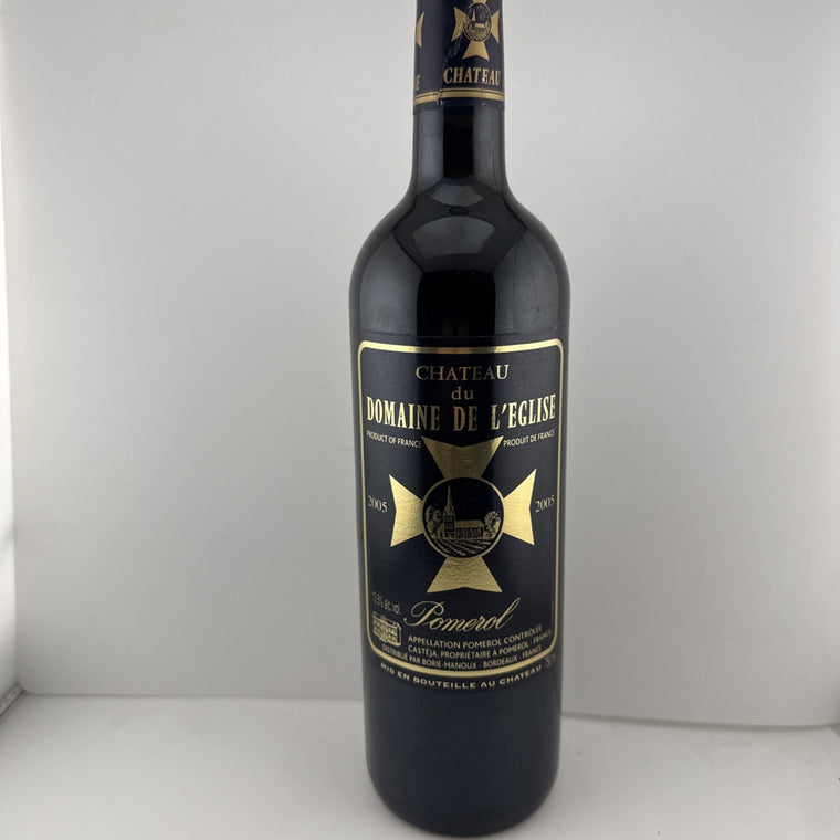Château du Domaine de l’Eglise Pomerol 2005 Bordeaux 75cl Straight From Owc