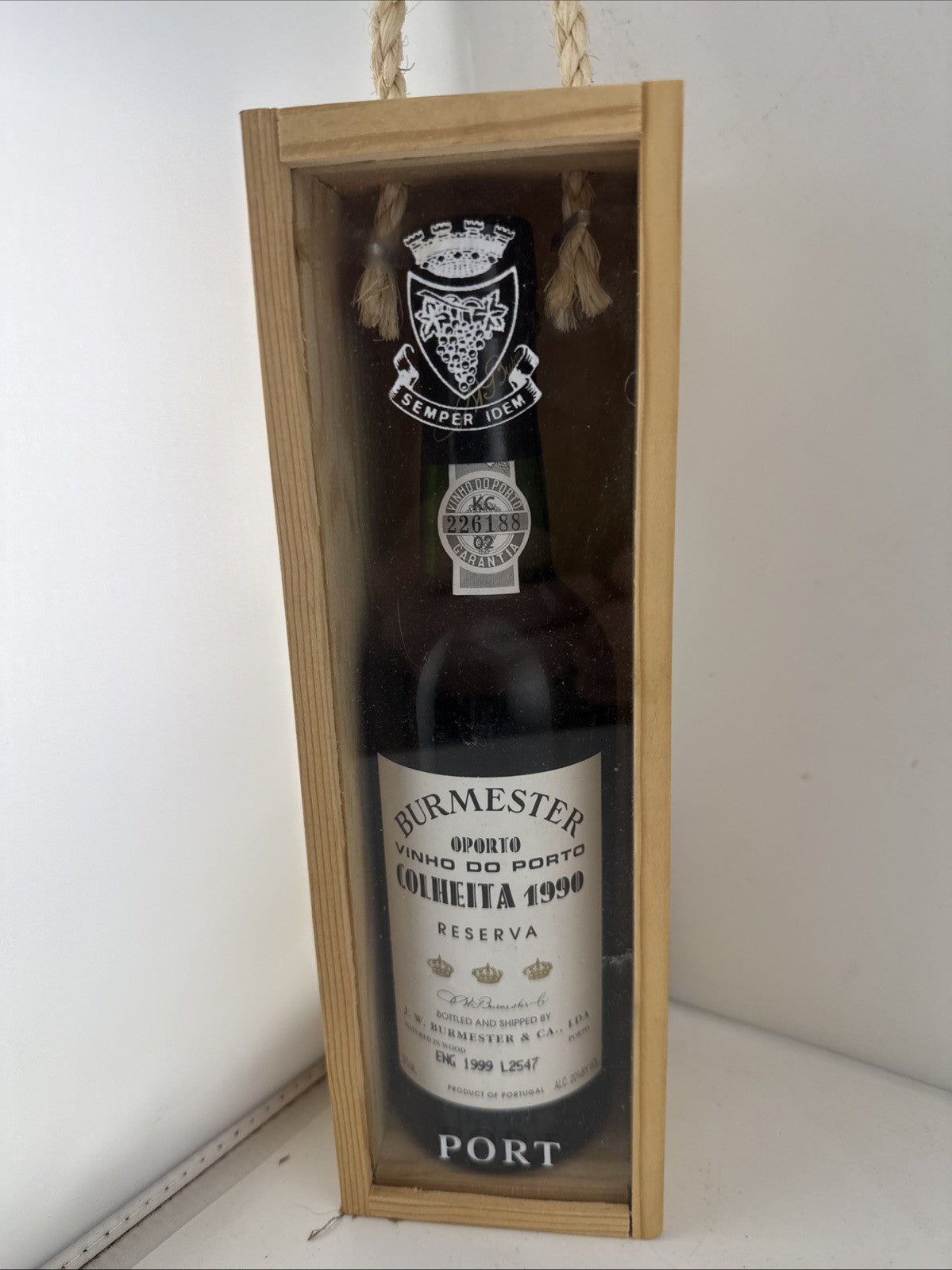 Burmester Colheita 1990 Reserva Port 37.5cl Boxed
