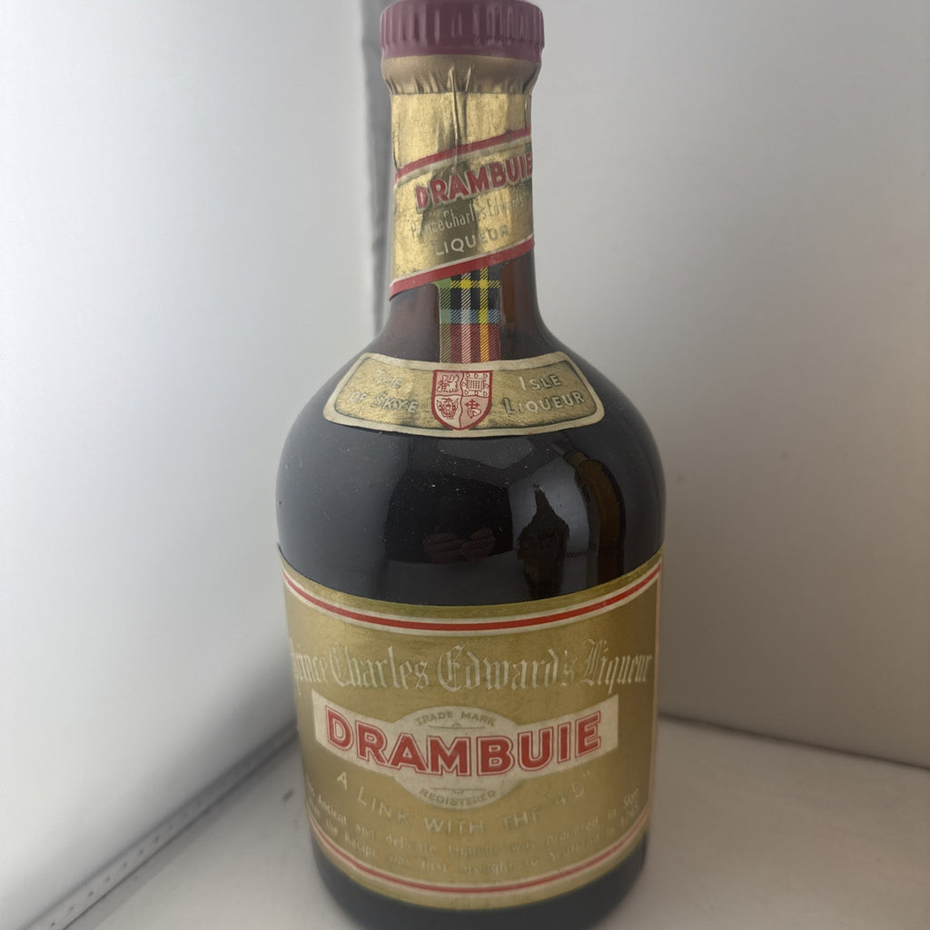 SALE Drambuie Liqueur, 70° proof, 23¾ fl oz. Cheapest On Internet 1960s /50s