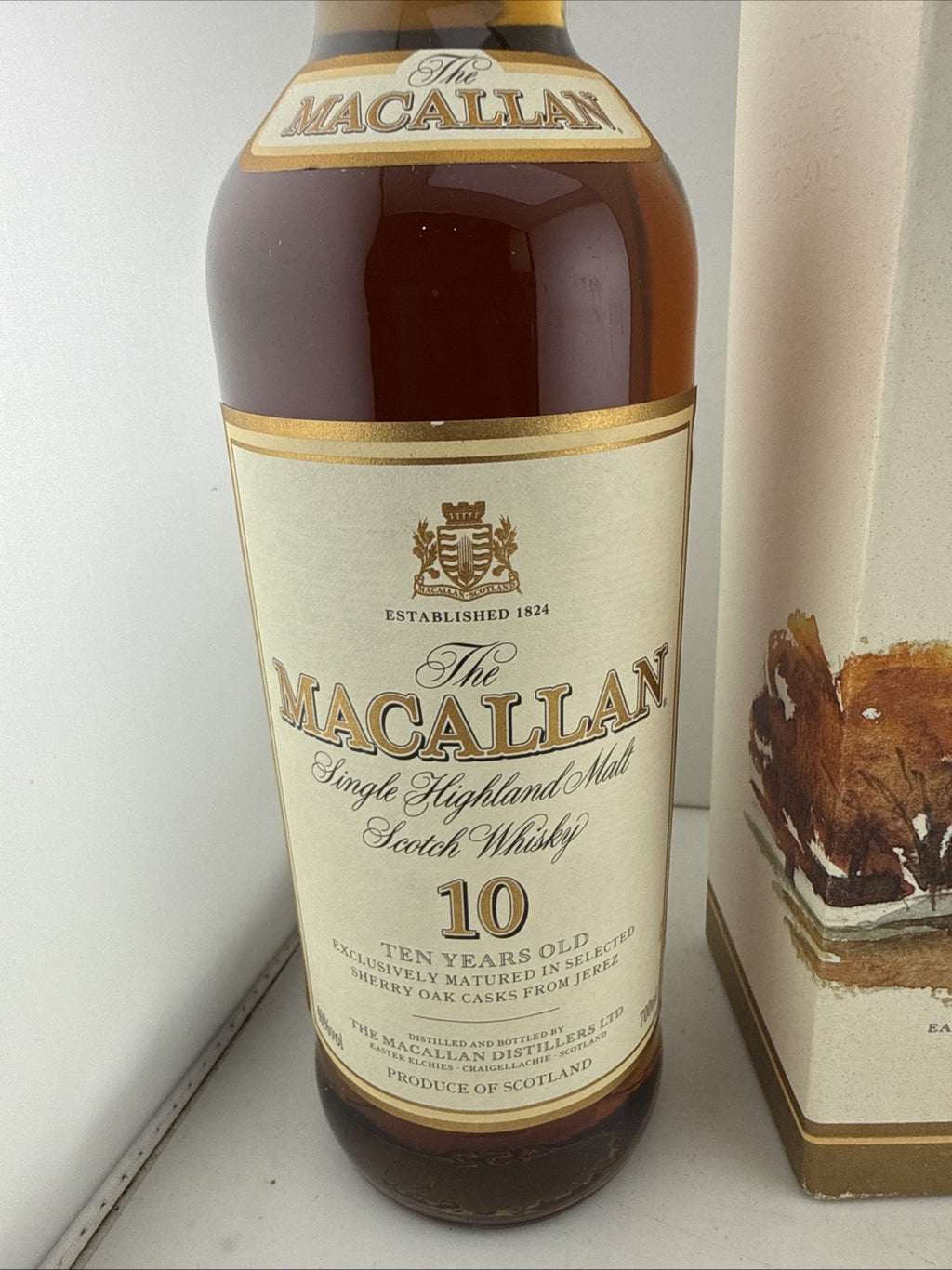 Macallan 10 Year Old Sherry Oak Early 2000s Whisky 70cl 40% Boxed
