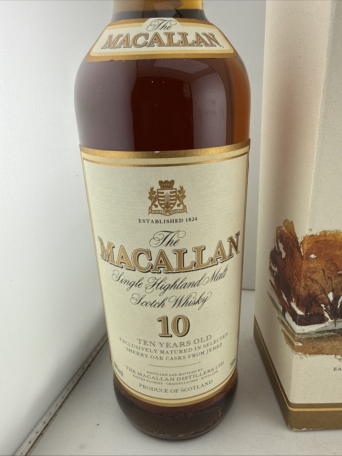 Macallan 10 Year Old Sherry Oak Early 2000s Whisky 70cl 40% Boxed