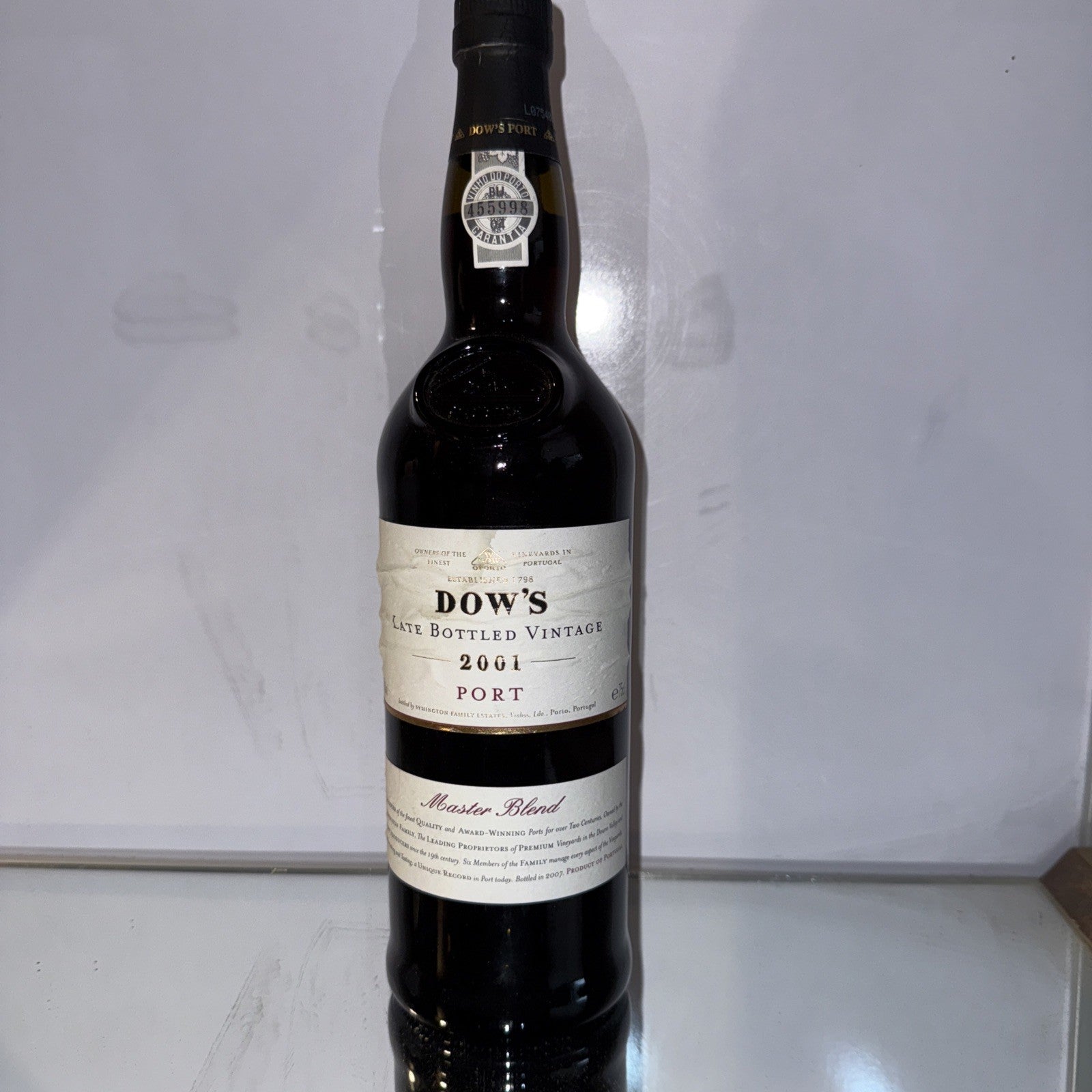 Dow's 2001 Late Bottled Vintage Port