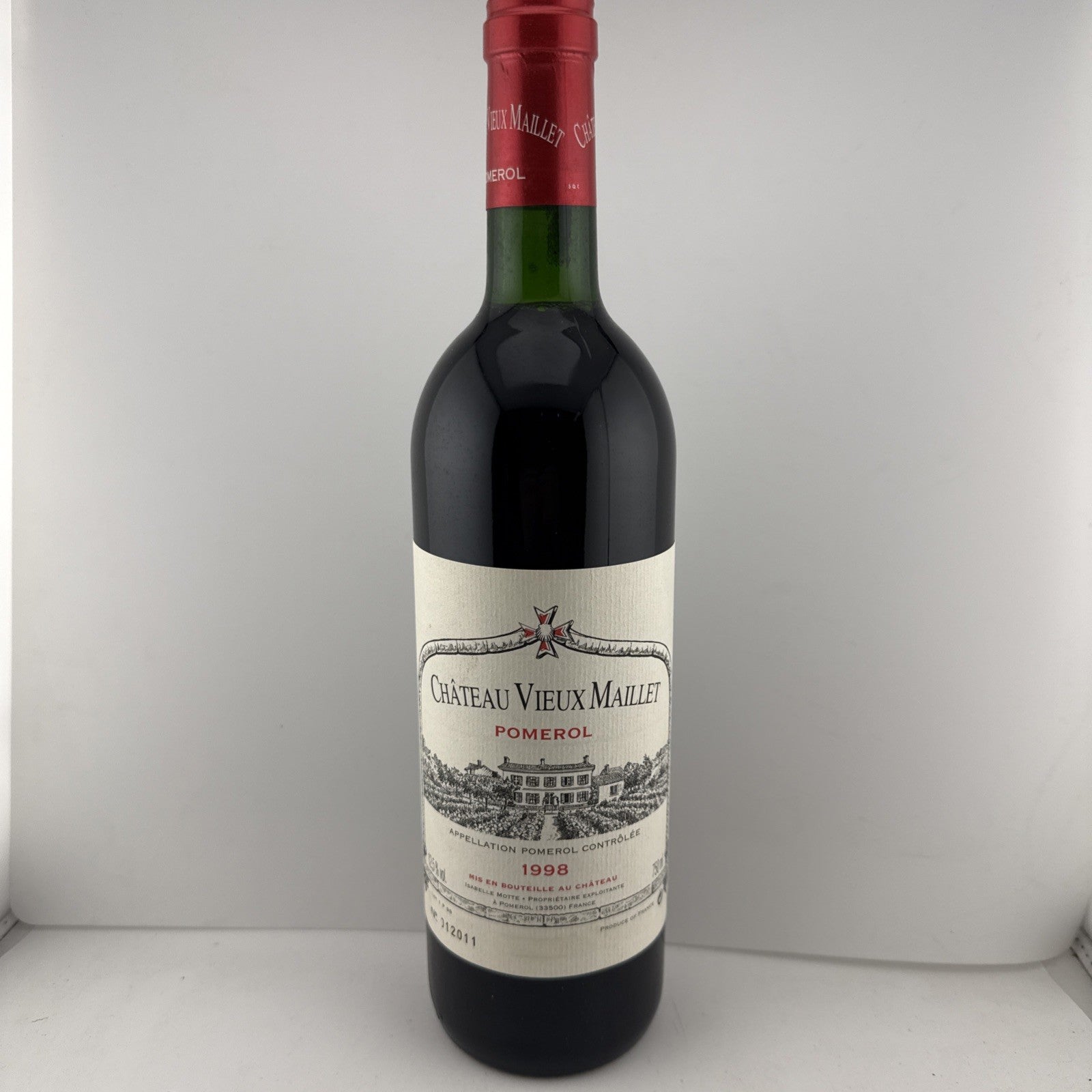 Château Vieux Maillet Pomerol 1998 Bordeaux 75cl Good Condition Out Of Owc
