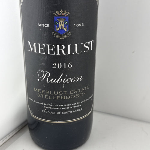 Meerlust Rubicon 2016 Stellenbosch South African Red Wine 75cl