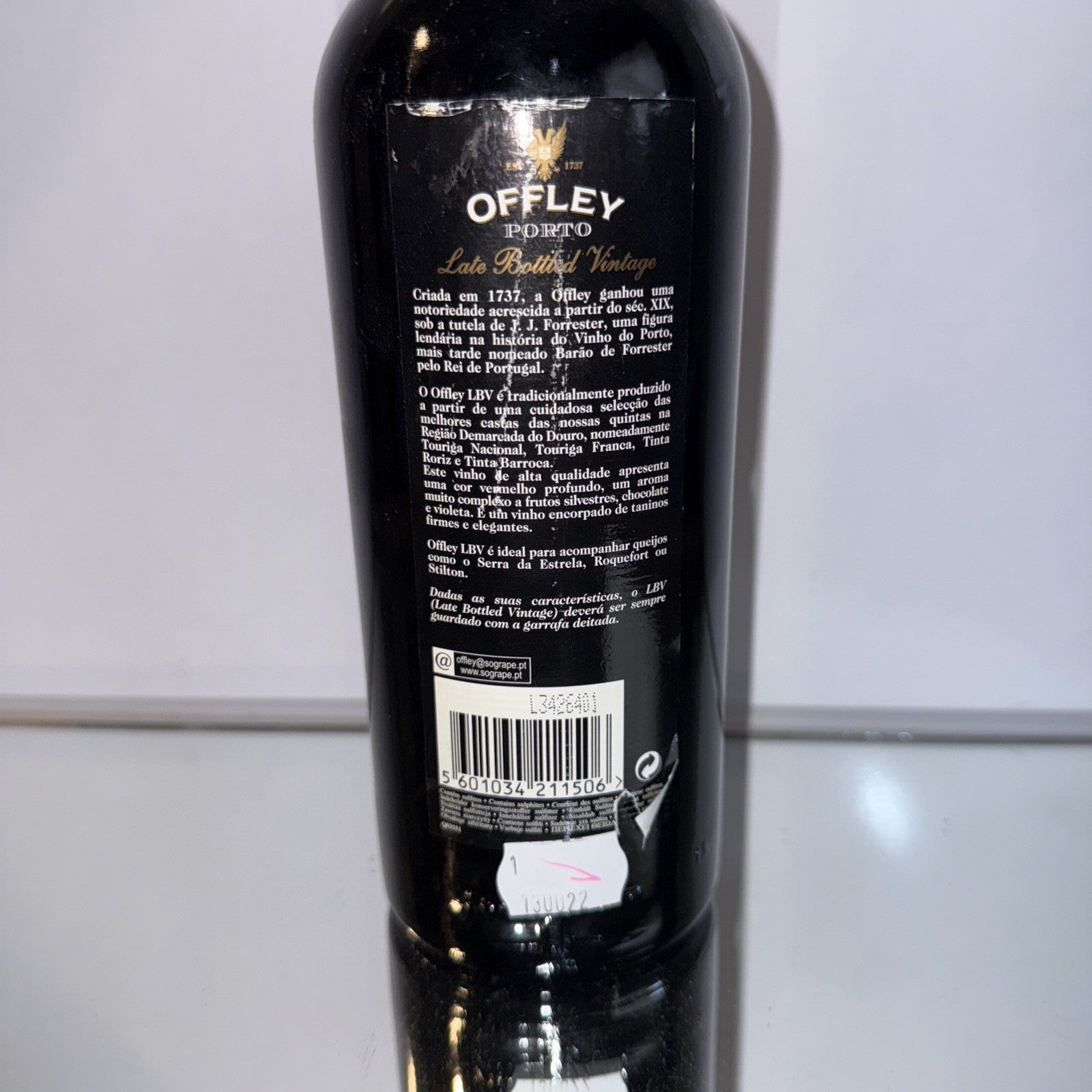 Offley 2000 LBV port