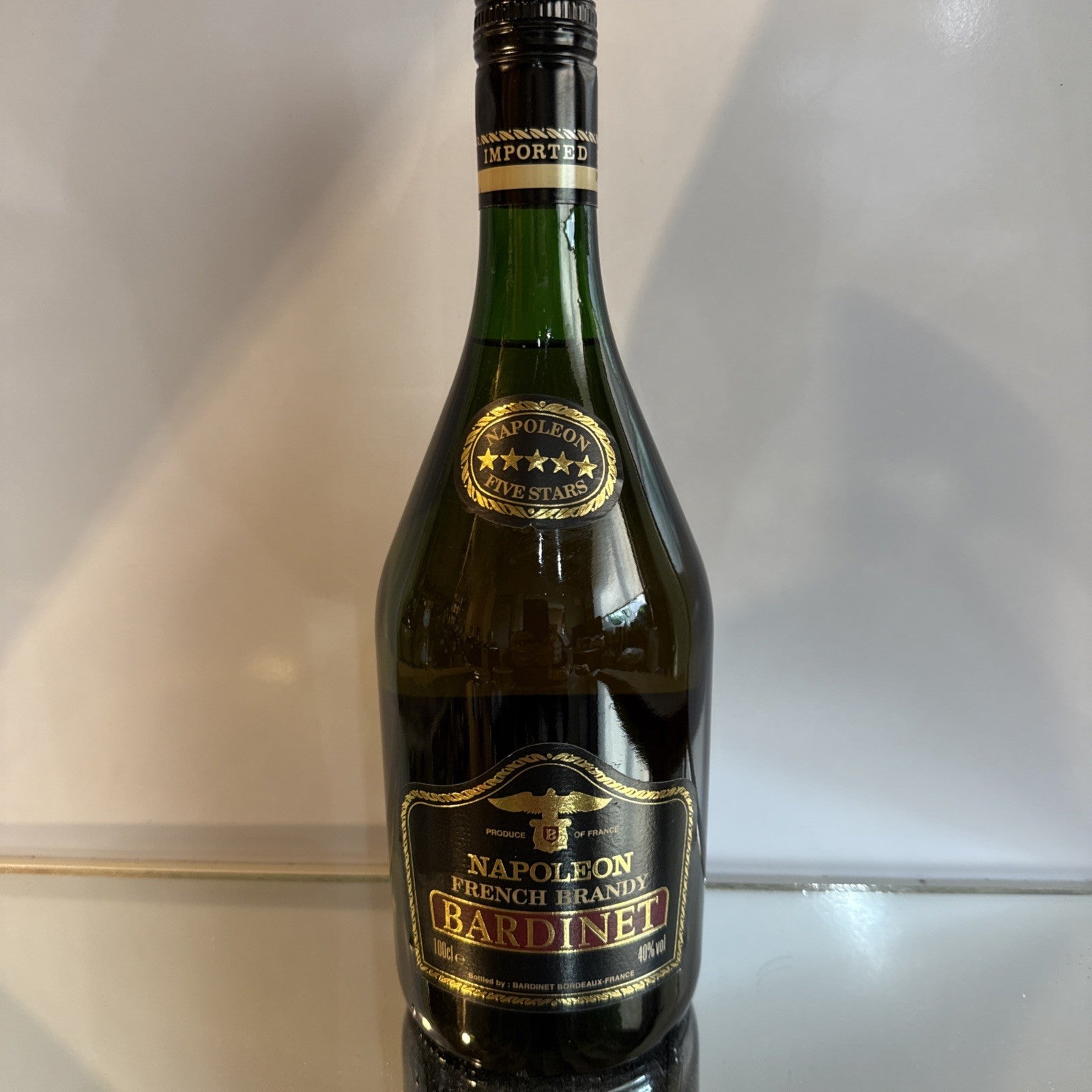 Bardinet Napoleon 5 Star French Brandy From 1980s 1L