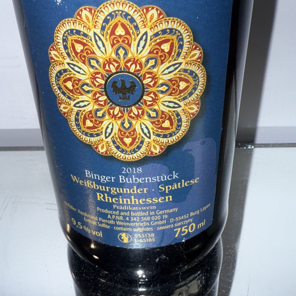 2018 Binger Weißburgunder Bubenstück Spätlese German White