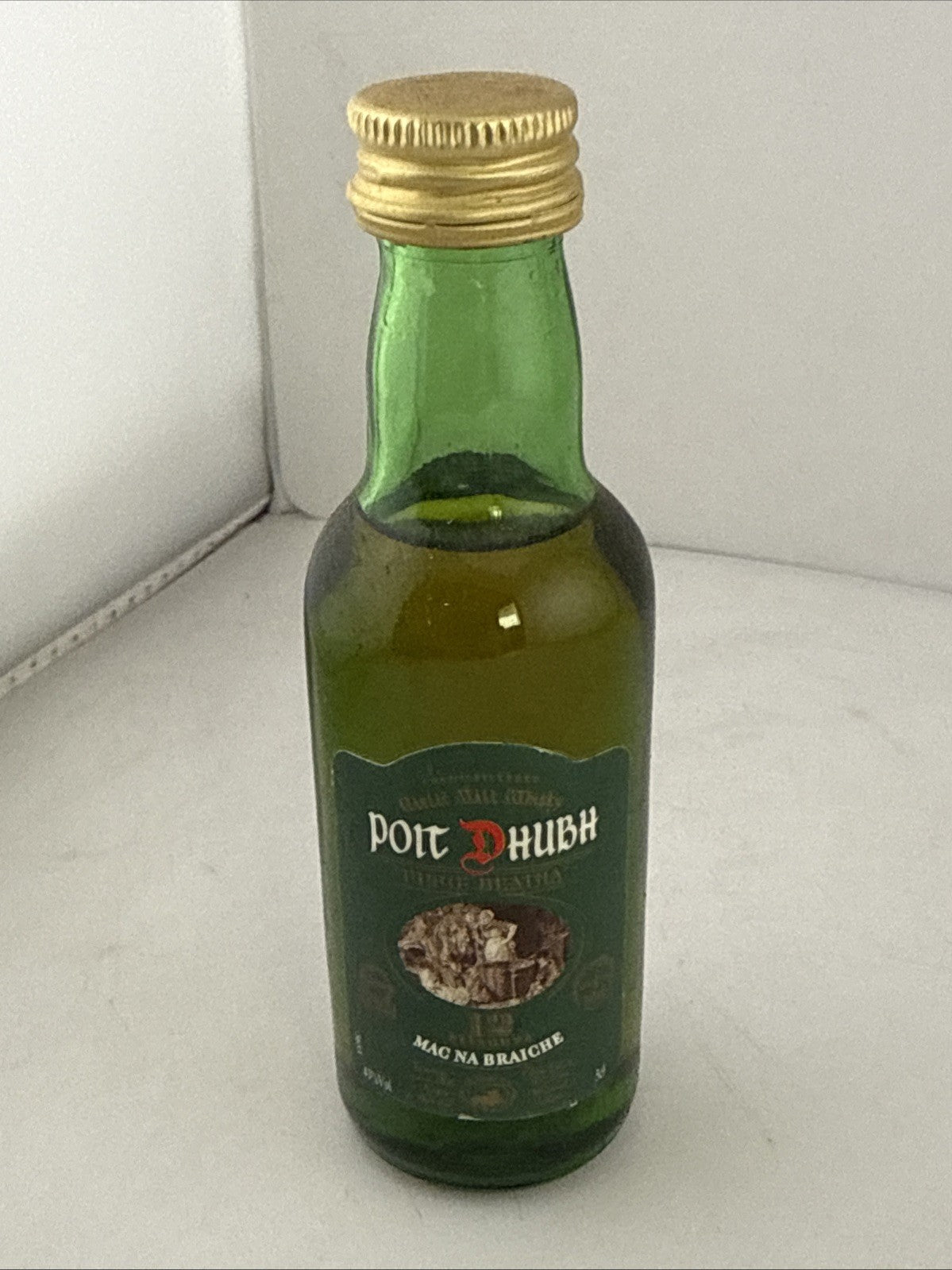 Poit Dhubh 12 Year Old Gaelic Malt Whisky Miniature 5cl 43% 1990s