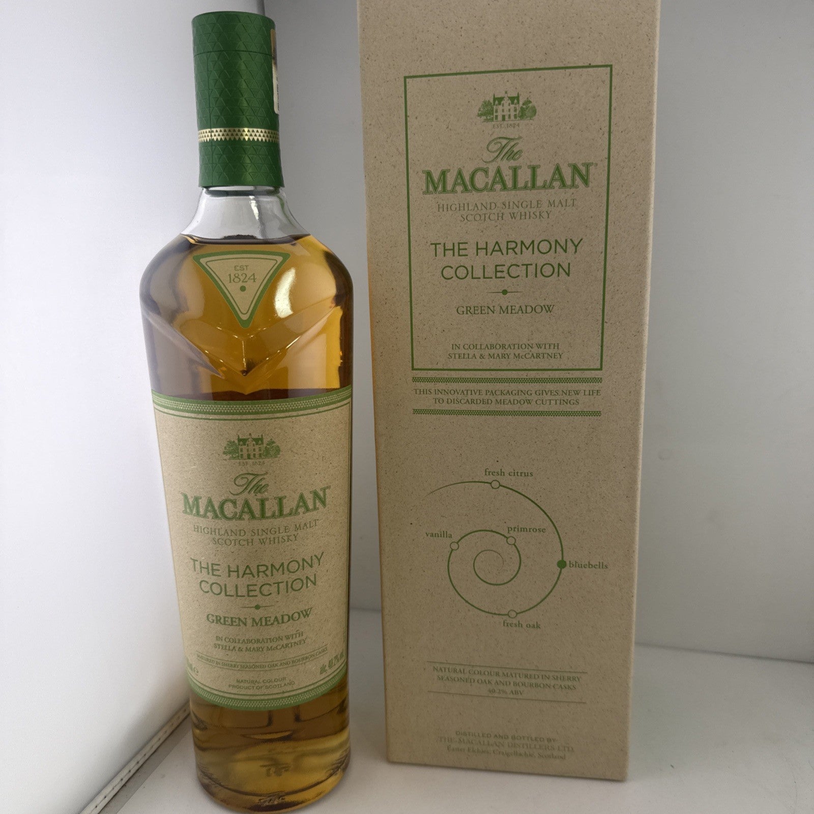 Macallan Harmony Collection Green Meadow Whisky Boxed 700ml