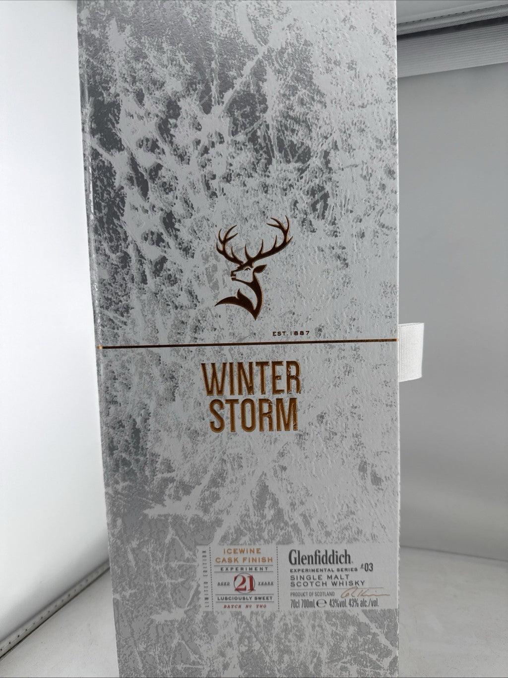 Glenfiddich Winter Storm 21 Year Old Icewine Cask Finish 70cl 43%