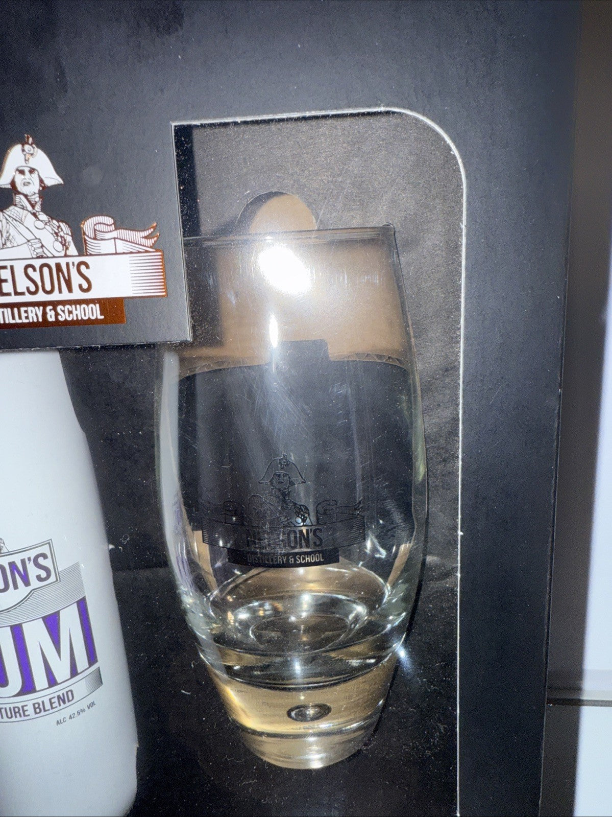 Nelson's Signature Blend Rum 20cl Gift Pack With Nelson's Tall Glass