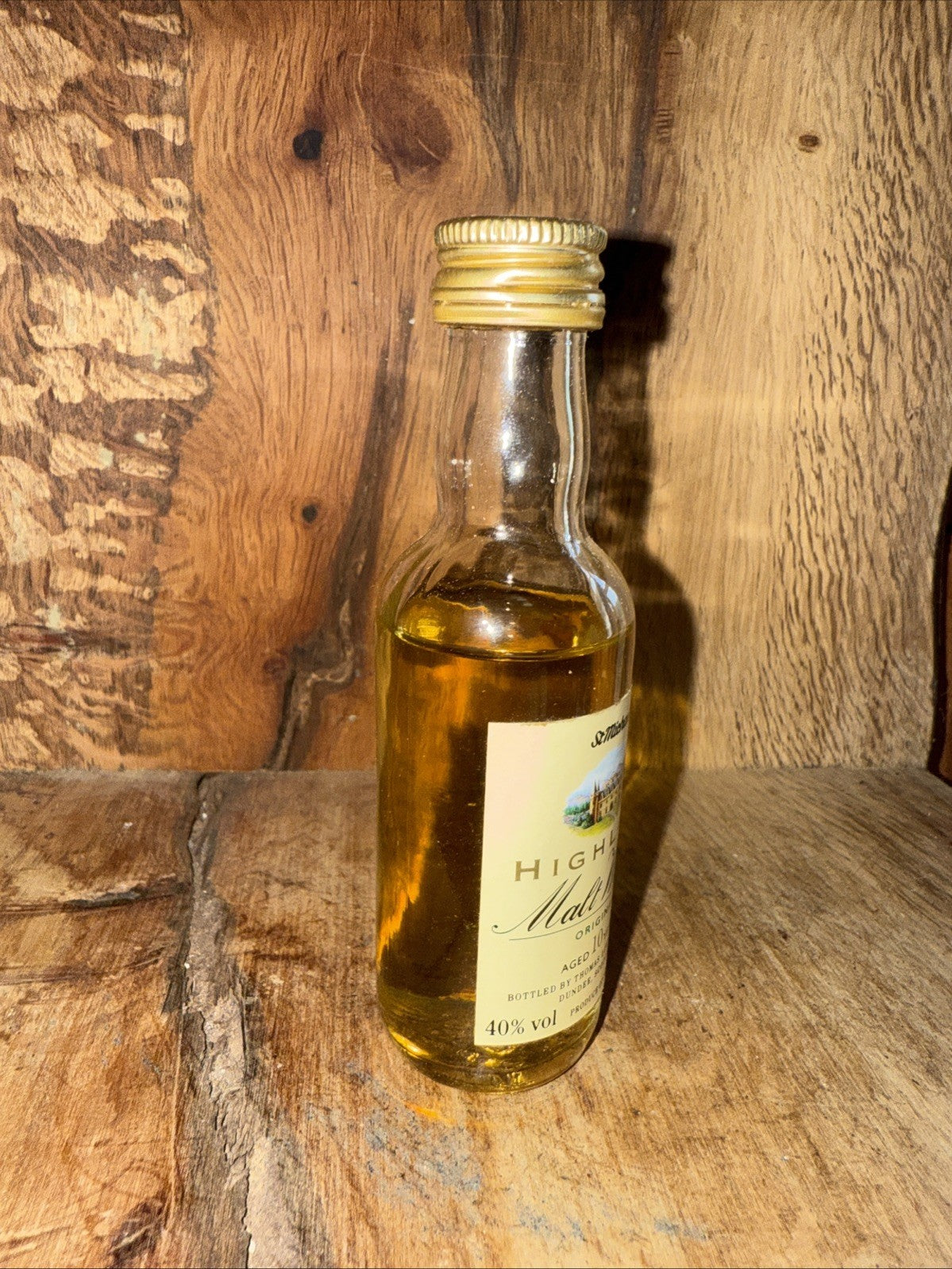 M&S Single Highland Malt 10 Year Old Miniature