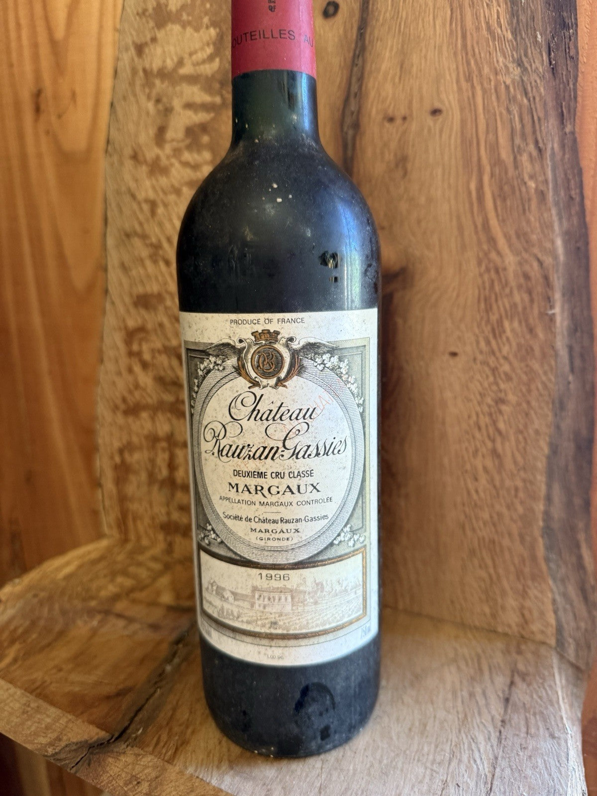 CHÂTEAU RAUZAN GASSIES 1996 Margaux 2 Cru