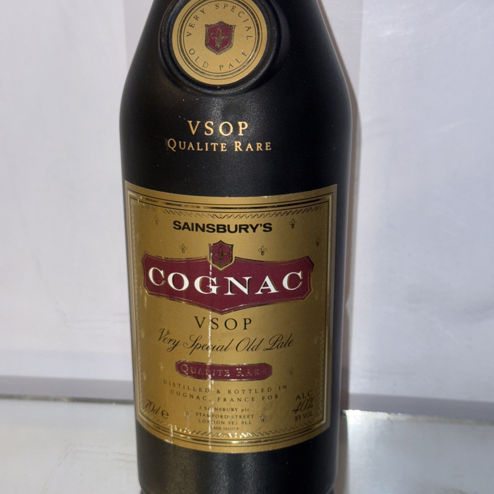 Sainsbury’s own-label VSOP Cognac (70cl, 40% ABV) 1990s Bottled