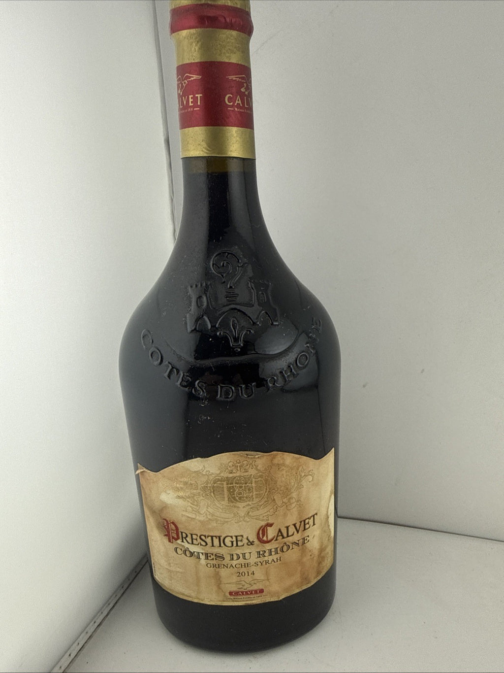 Calvet Cotes du Rhone 2014 Grenache Syrah 75cl Red Wine