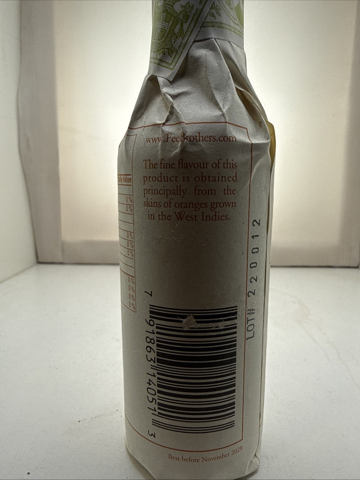 Fee Brothers 1864 Orange Bitters 1 x 150ml bottle CHeapest on internet!
