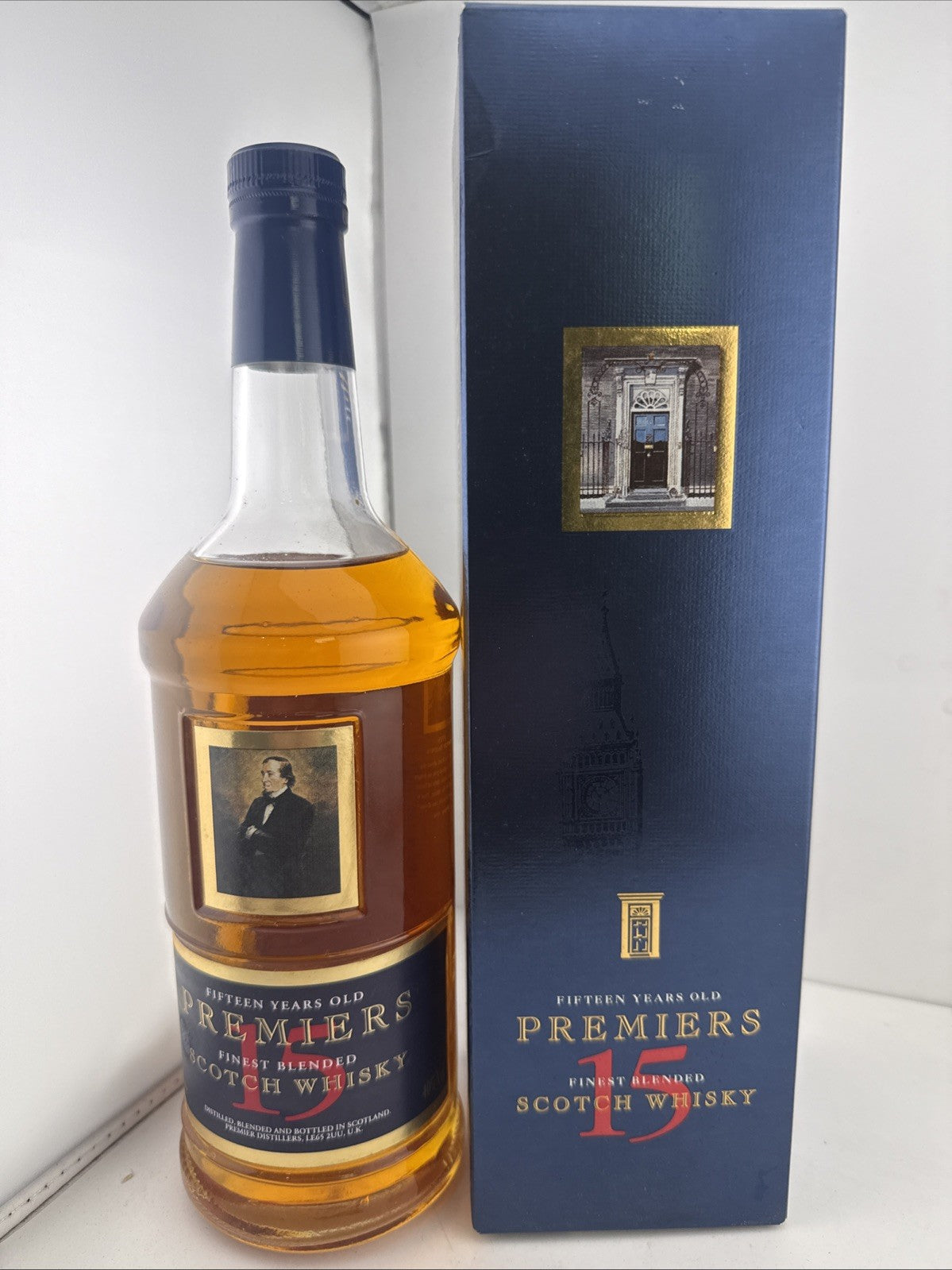 Premiers 15 Year Old Benjamin Disraeli Scotch Whisky 70cl Boxed 1990s