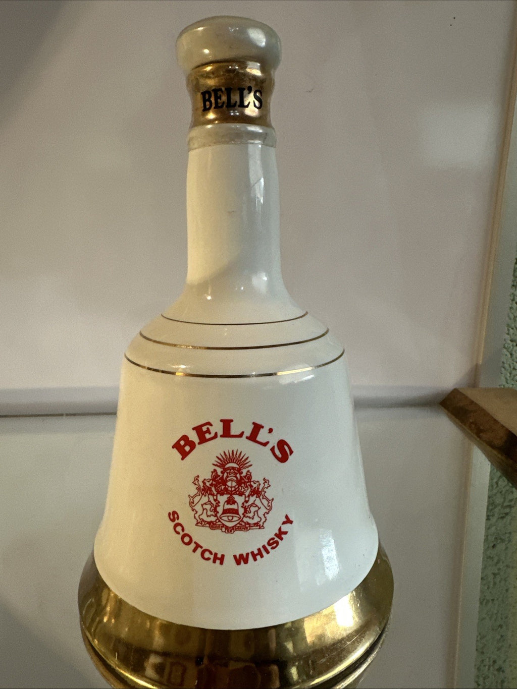 Full decanter of Bells Whisky 50cl Bottled 1984 royal vintage matured