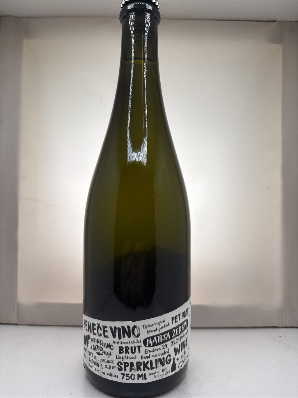 Matija Žerjan Rečevino Pet‑Nat — Slovenia — dry Sparkling Wine