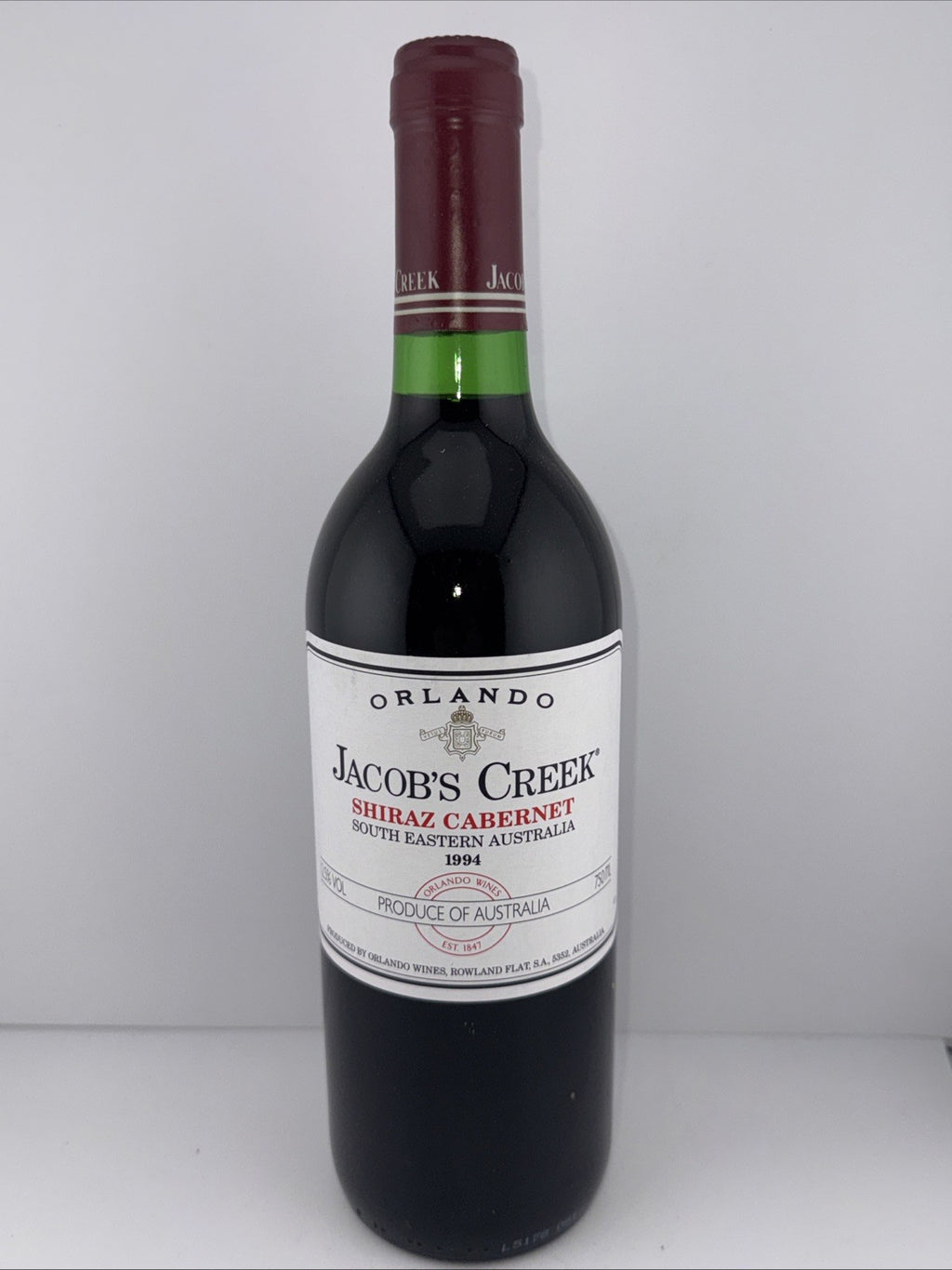 Jacob’s Creek (Orlando Wines) Shiraz Cabernet 1994