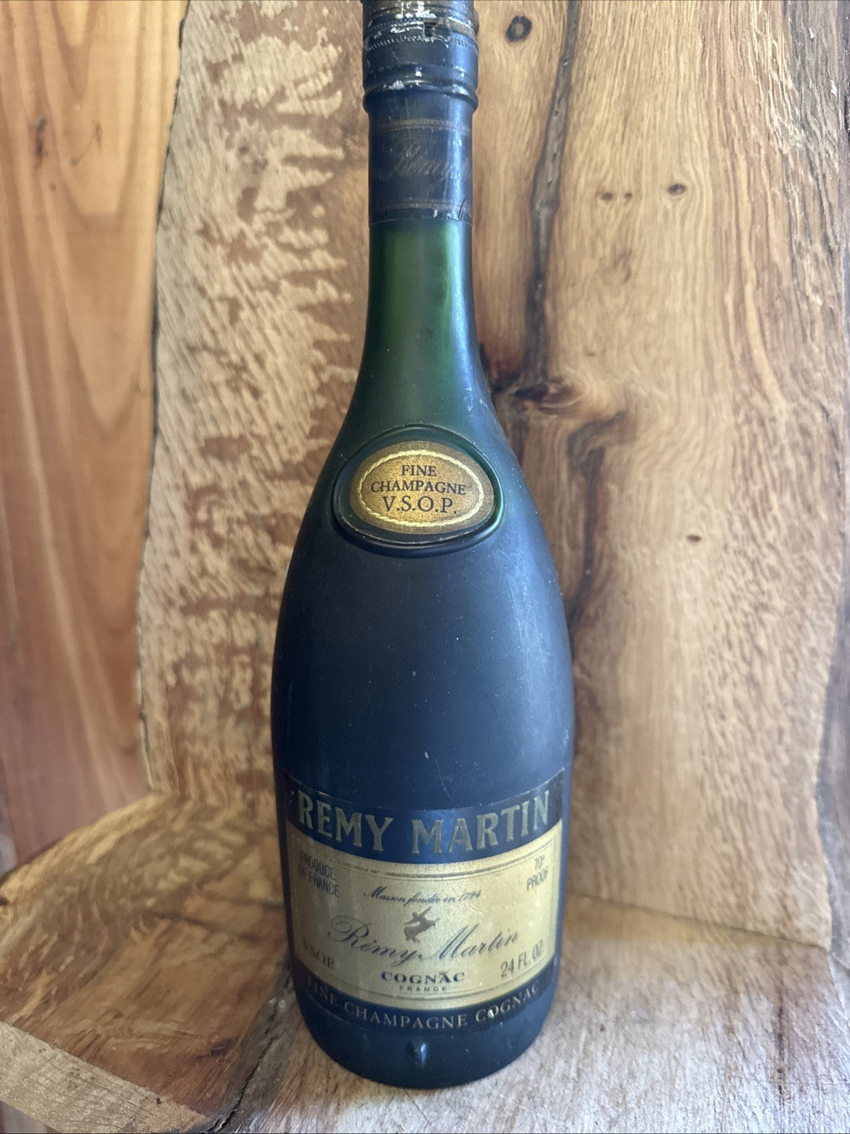 1970s Remy Martin cognac 70% proof 24 FL oz