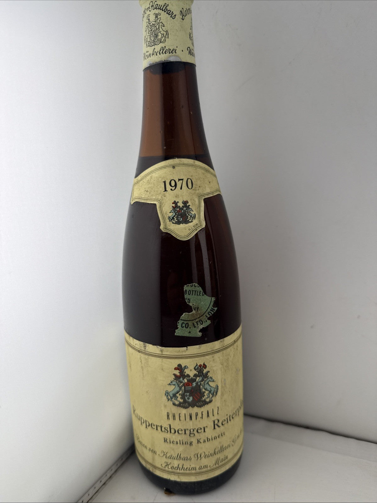 1970 Ruppertsberger Reiterpfad Riesling Kabinett German Wine 75cl