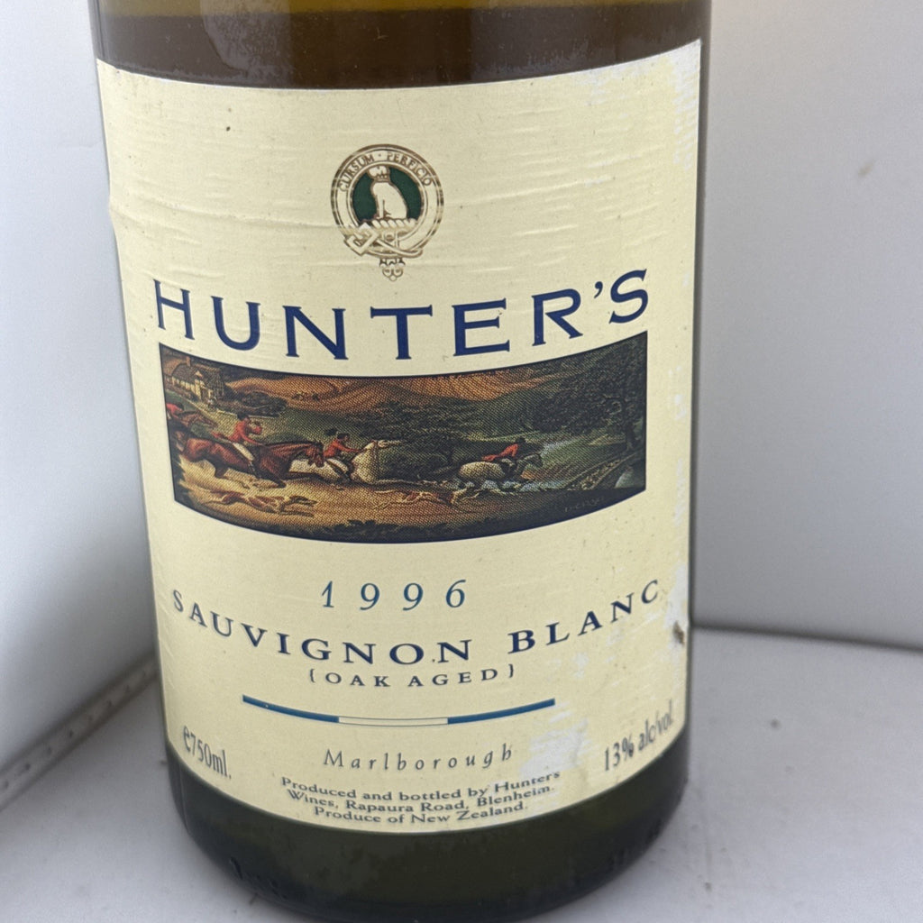 Hunter’s Sauvignon Blanc Oak Aged 1996, Marlborough, New Zealand Cellared Well