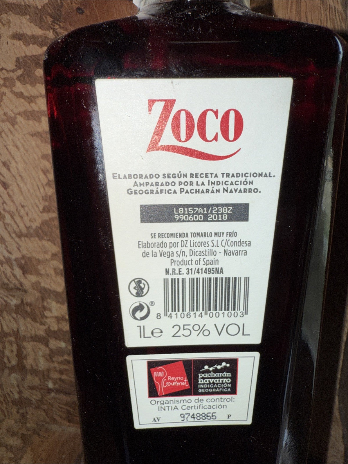 Zoco Pacharan Navarro