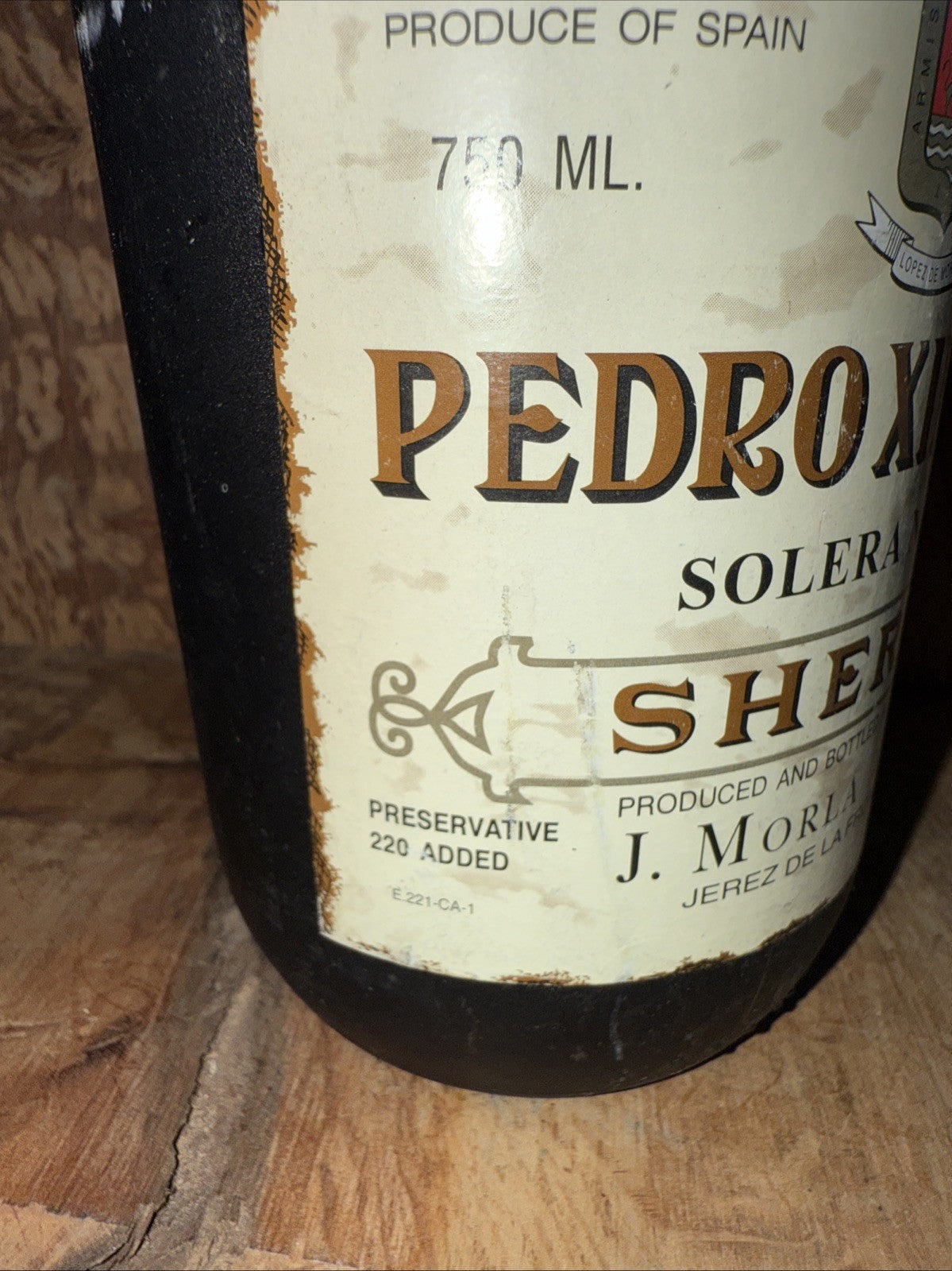Pedro Ximenez Solera No 23 Sherry bottled 1993