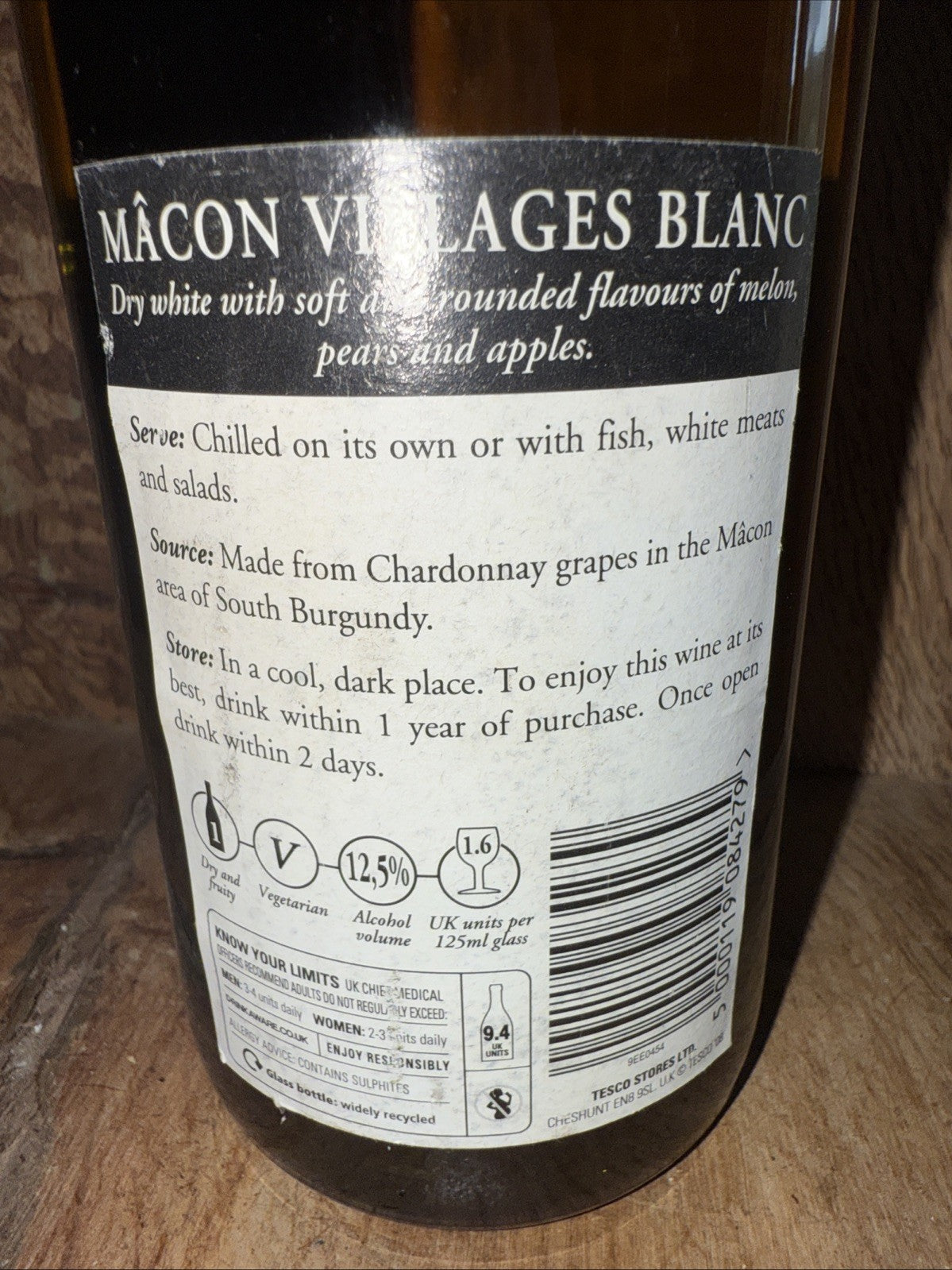 Macon Village Blanc Chardonnay 2012