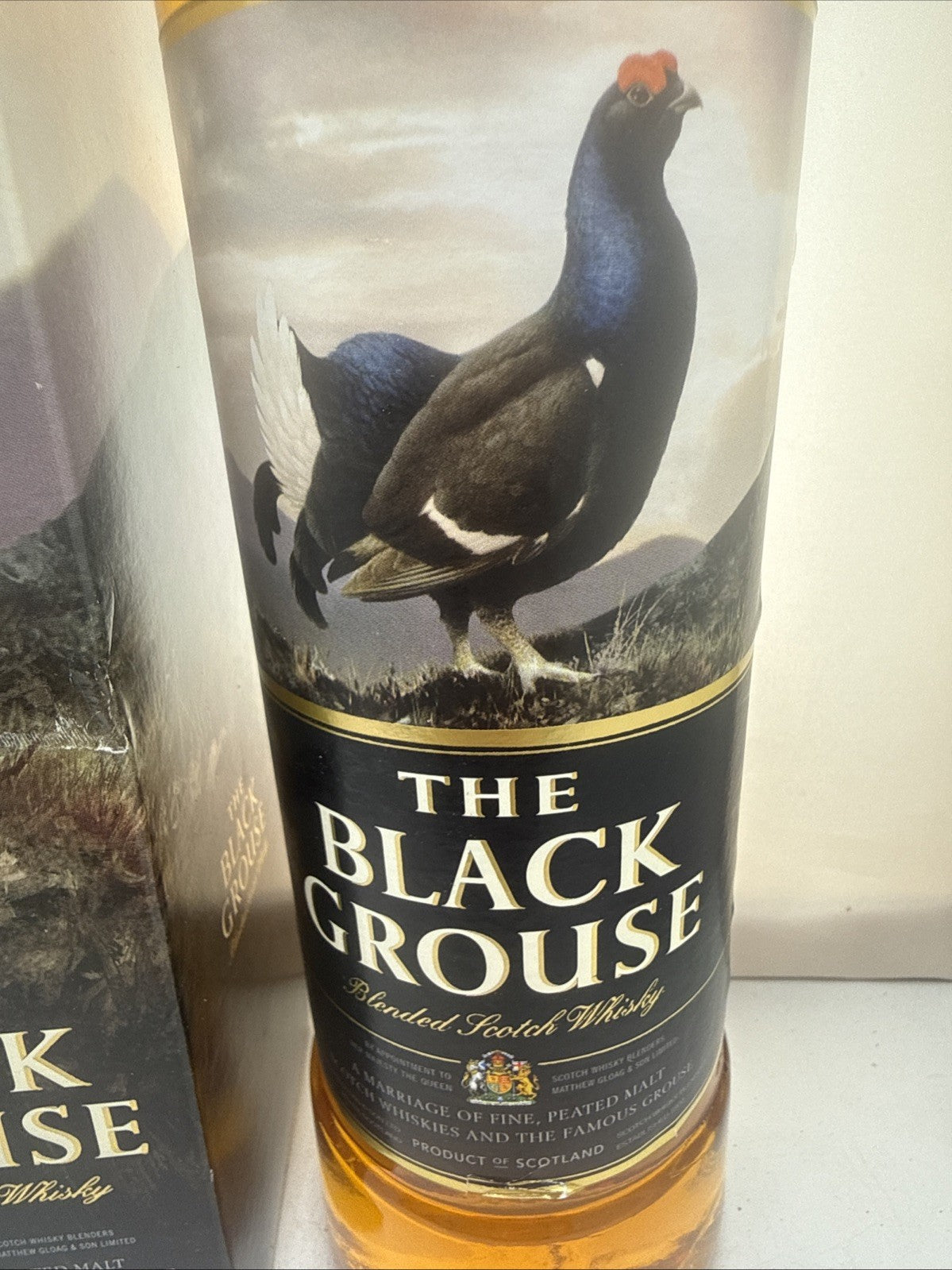 🥃 The Black Grouse — 70cl · 40% — Peated Blend — Discontinued