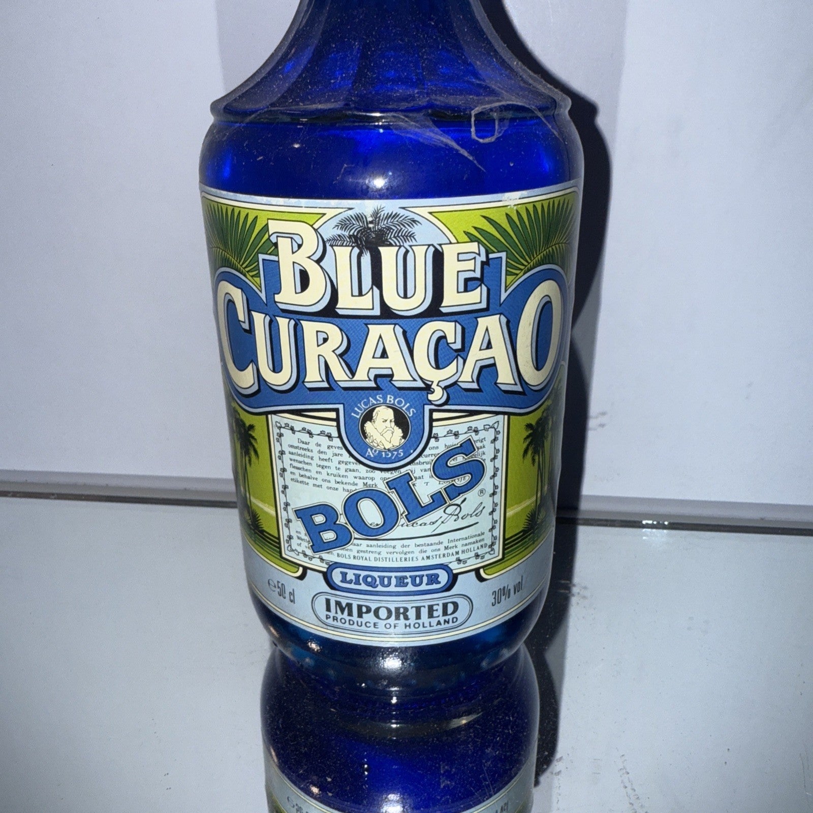 1980s Bols Blue Curaçao