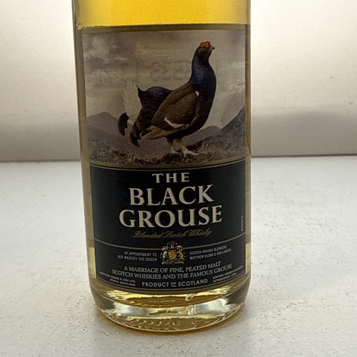 The Black Grouse — Peated Blended Scotch — 5cl Miniature