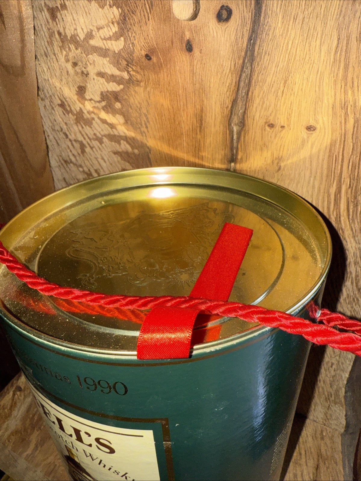 Bells Whisky Decanter christmas 1990 full boxed mint condition