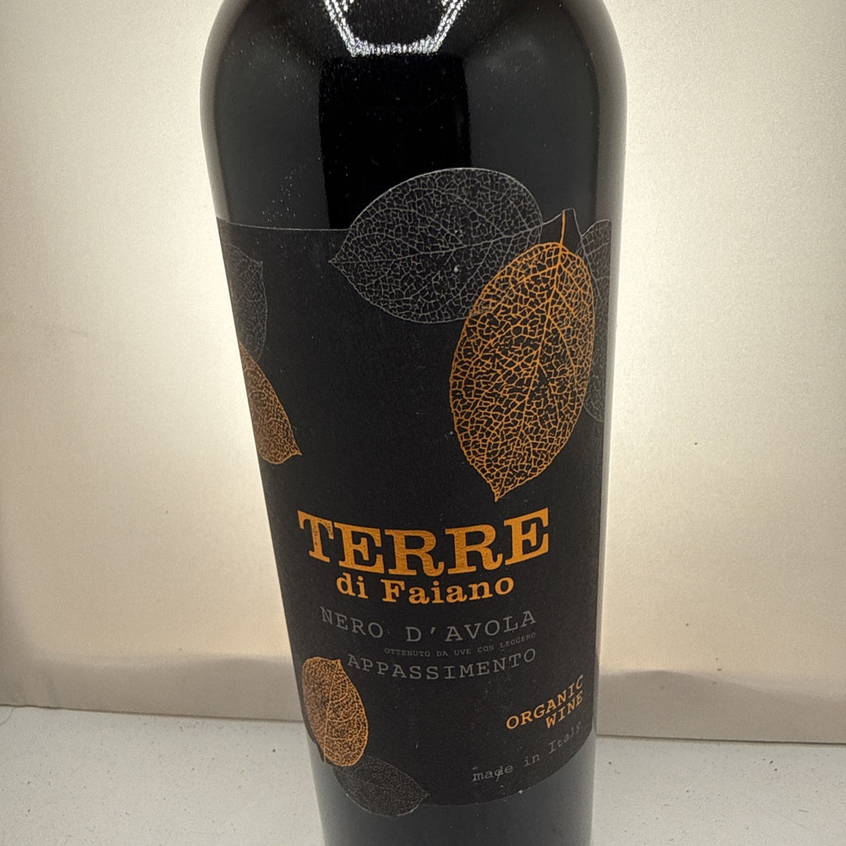 Terre di Faiano Nero d'Avola 2024 · Sicilia · Appassimento · Organic · 75cl