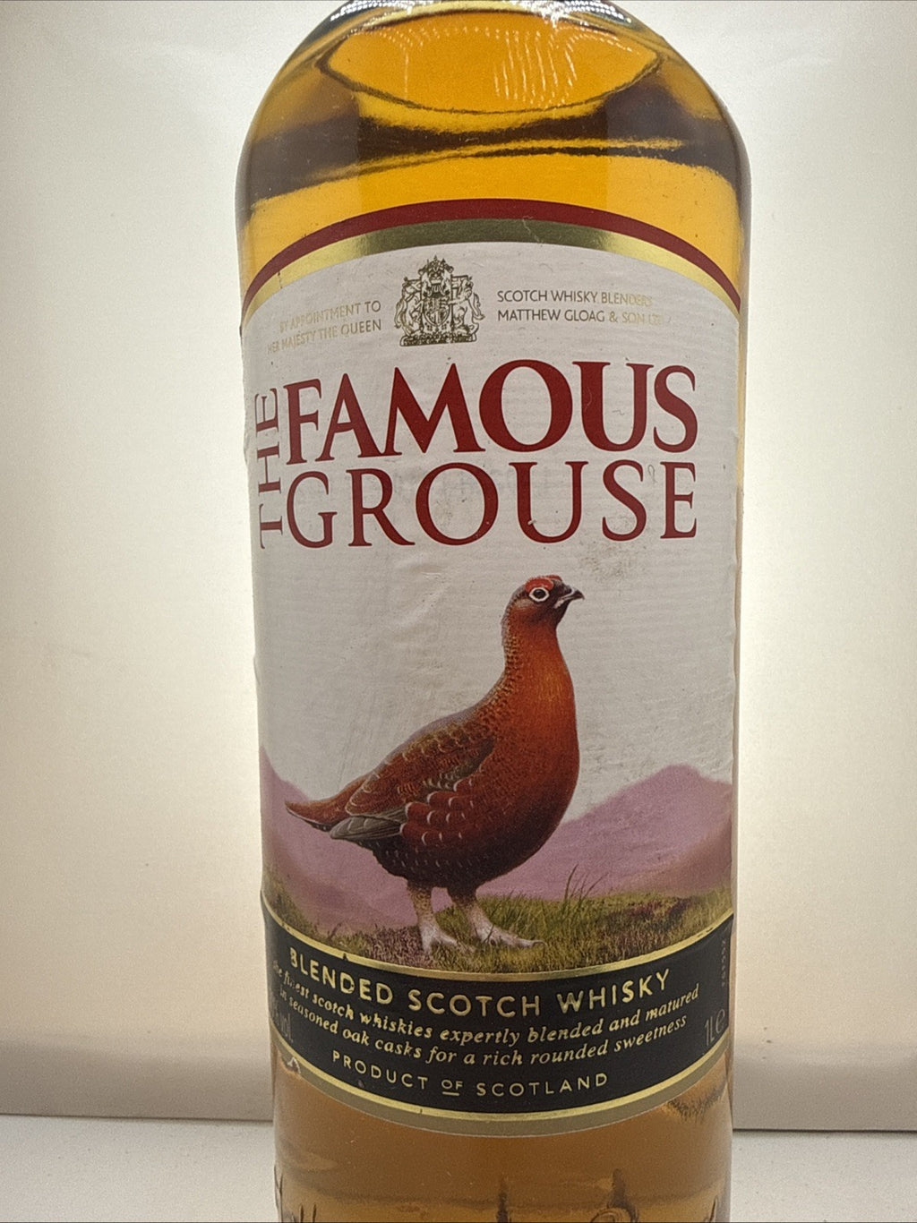 The Famous Grouse 1L Blended Scotch Whisky 40% ABV Sealed