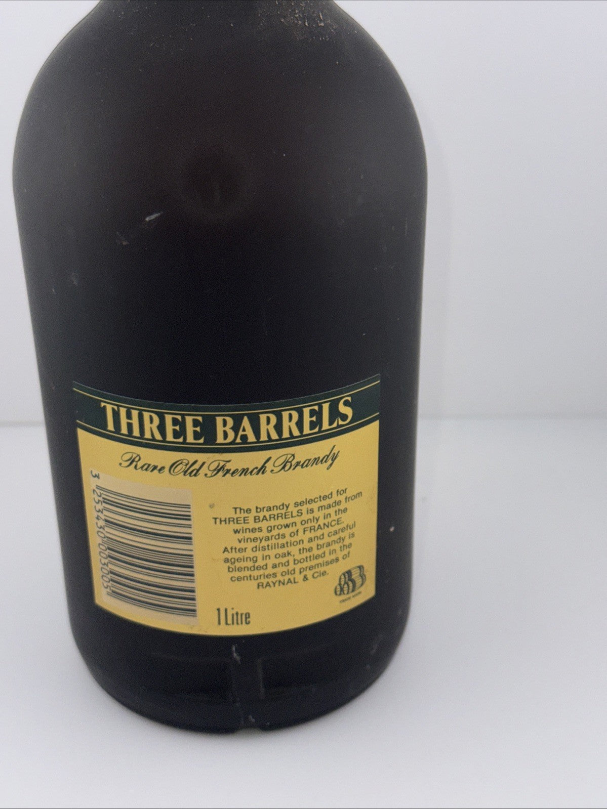Three Barrels VSOP Cognac Estimated Bottled 1990s