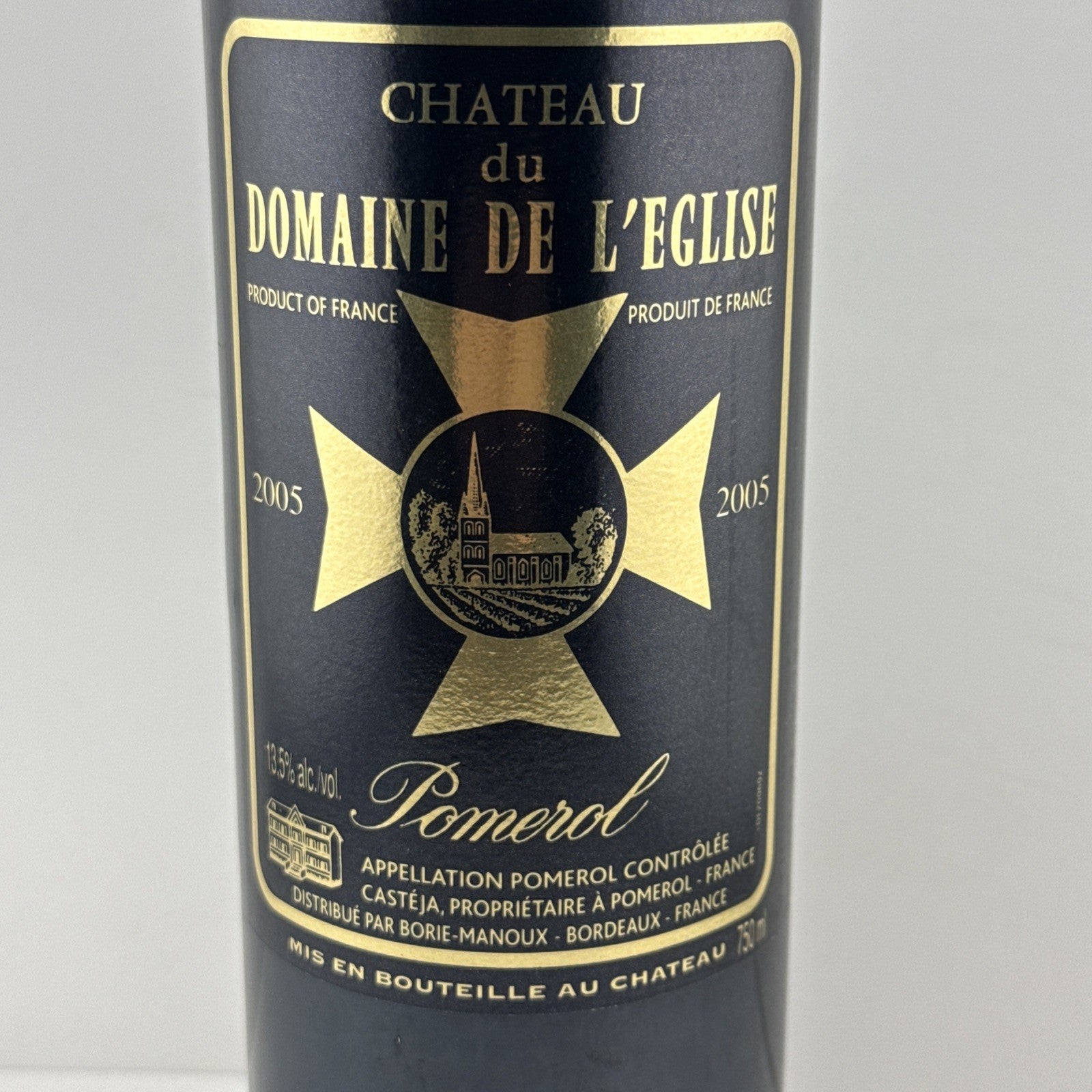 Château du Domaine de l’Eglise Pomerol 2005 Bordeaux 75cl Straight From Owc