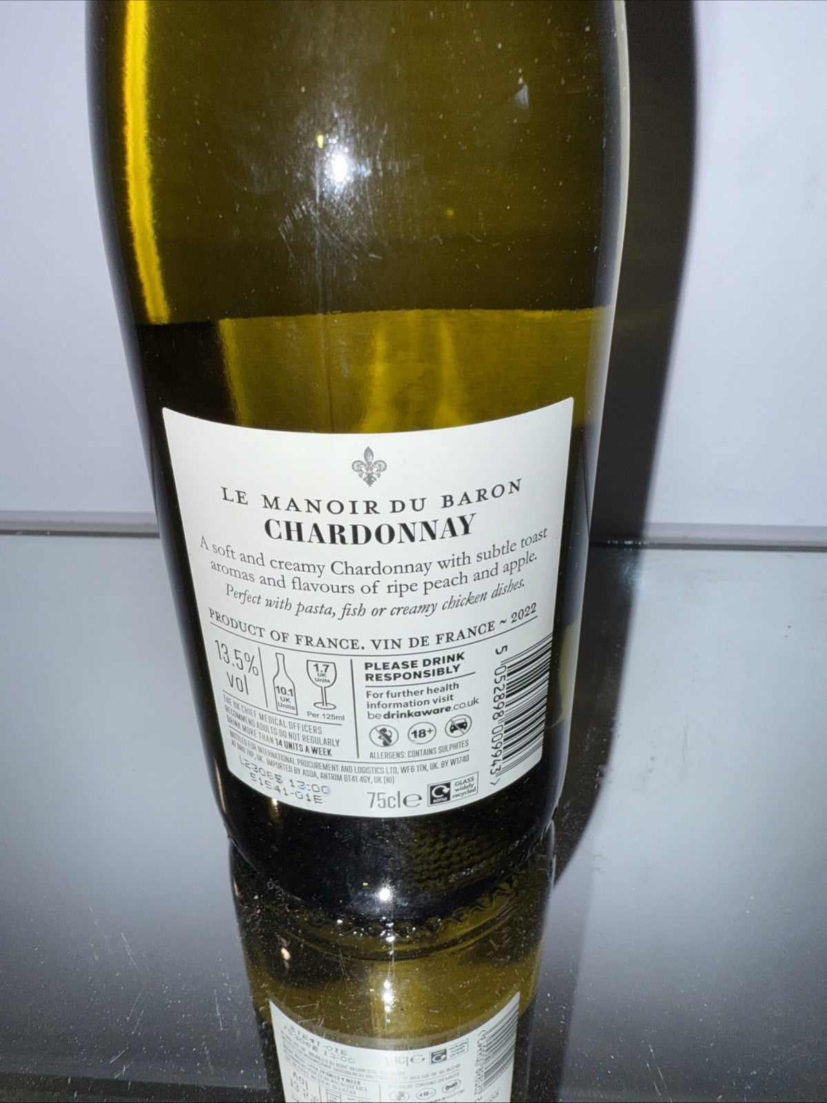 Le Manoir Du Barón Chardonnay White 2022