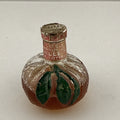 Vintage French Mandarine Liqueur Miniature Orange Shaped Bottle