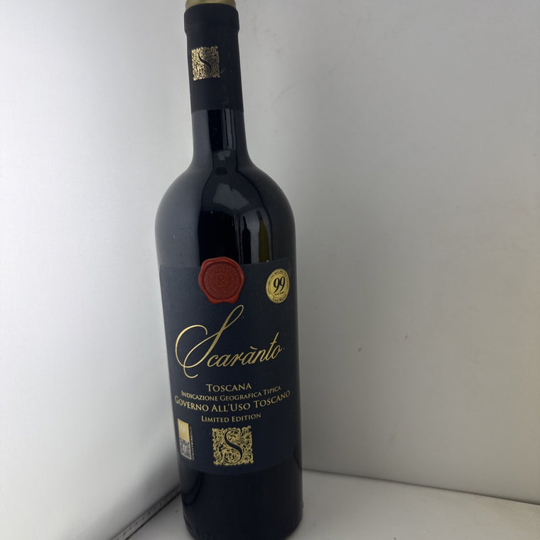 Scaranto Governo All’Uso Toscano Limited Edition Italian Red Wine 75cl