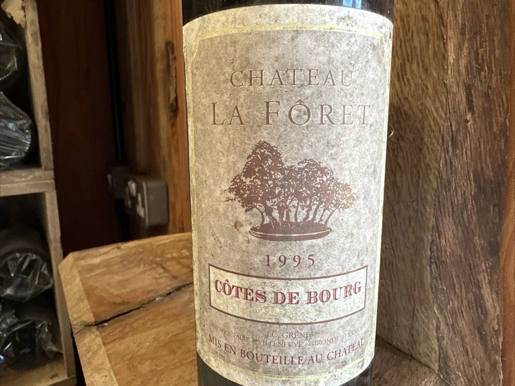 chateau la foret cotes de bourg 1995
