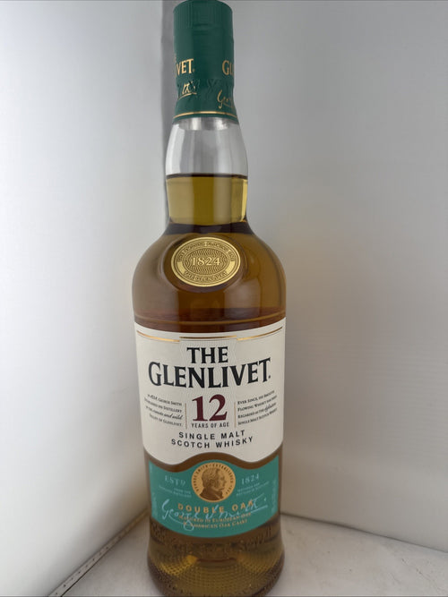 The Glenlivet 12 Year Old Double Oak Single Malt Whisky 70cl 40%