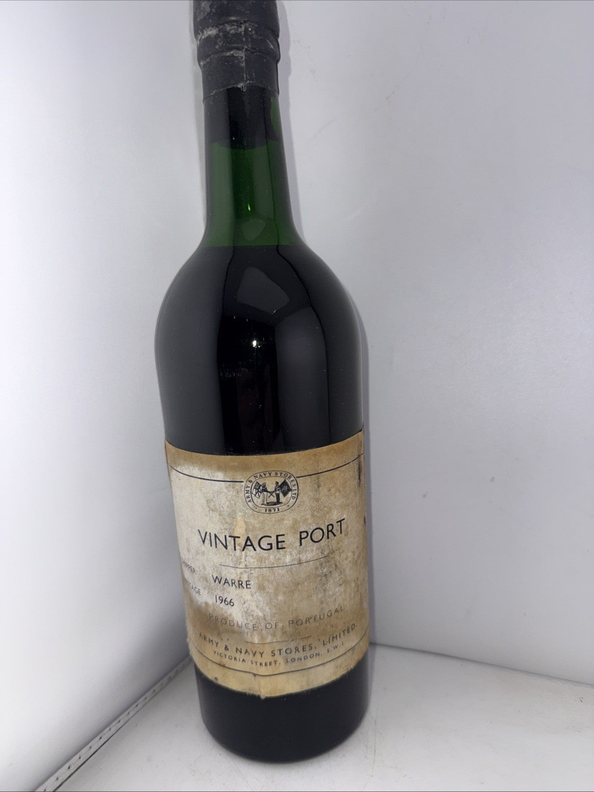 Warre Vintage Port 1966 Army & Navy Stores Bottling 75cl