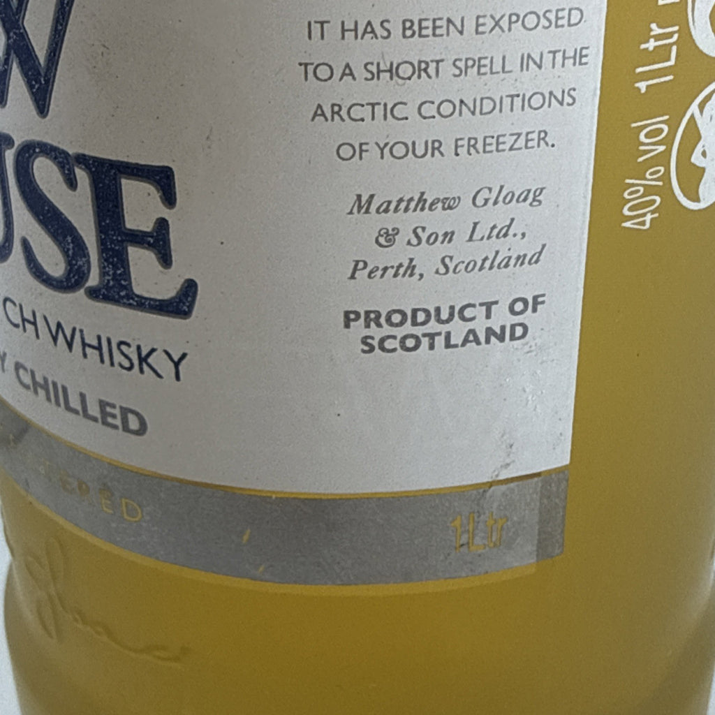 The Snow Grouse Blended Grain Scotch Whisky 1L 40% ABV Approx 2008