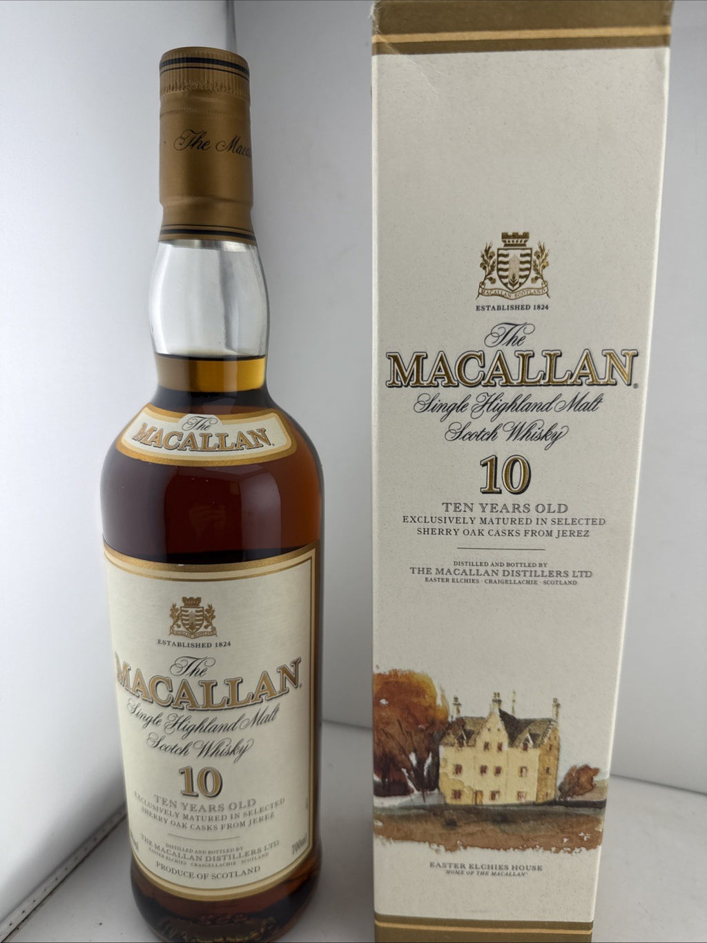 Macallan 10 Year Old Sherry Oak Early 2000s Whisky 70cl 40% Boxed