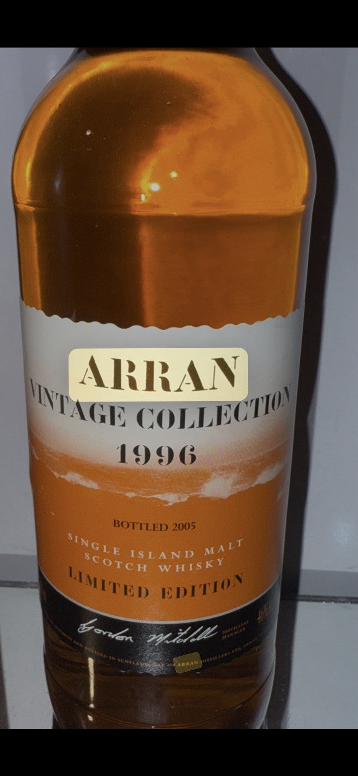The Arran Malt 8 Year Old 1996 Vintage Collection