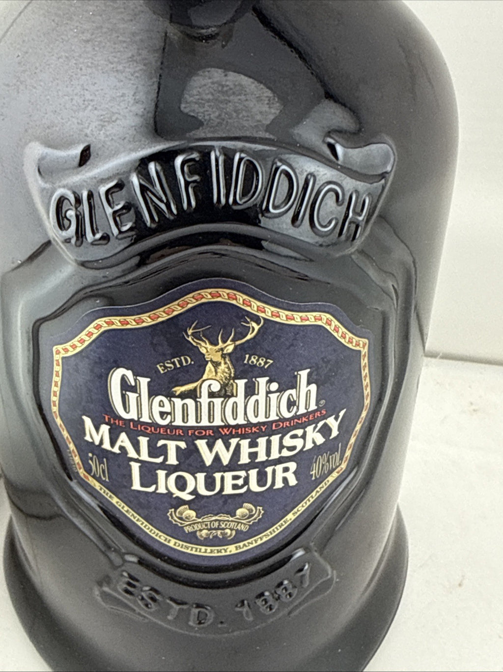 Glenfiddich Malt Whisky Liqueur 50cl 40% Vol Sealed 1980s