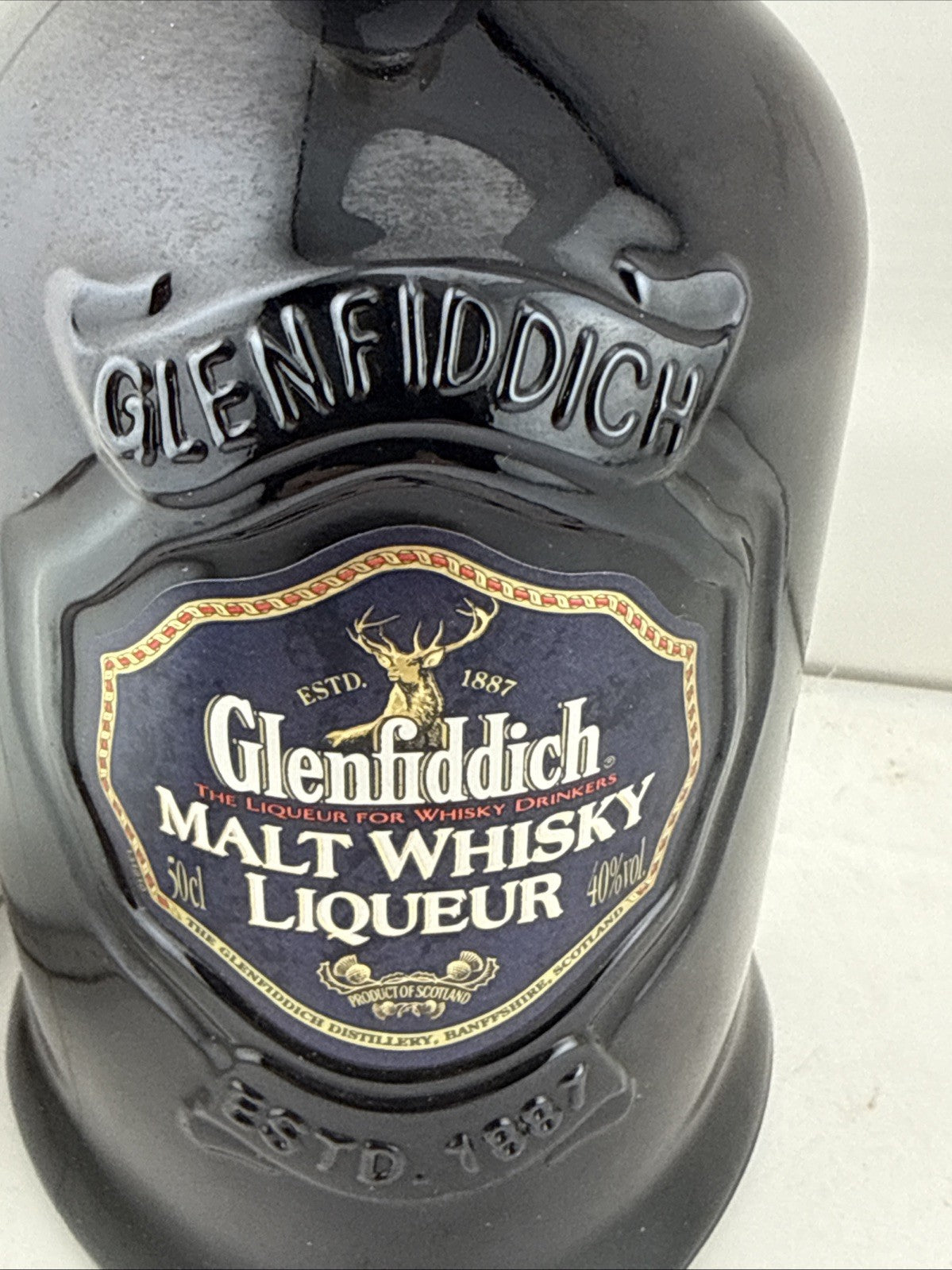 Glenfiddich Malt Whisky Liqueur 50cl 40% Vol Sealed 1980s