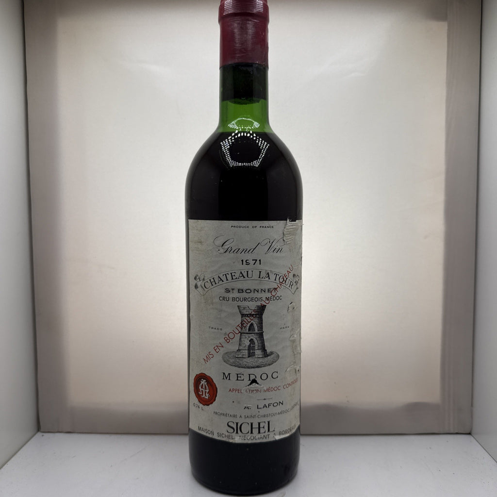 Château La Tour St Bonnet Médoc Cru Bourgeois 1971 Bordeaux 74cl